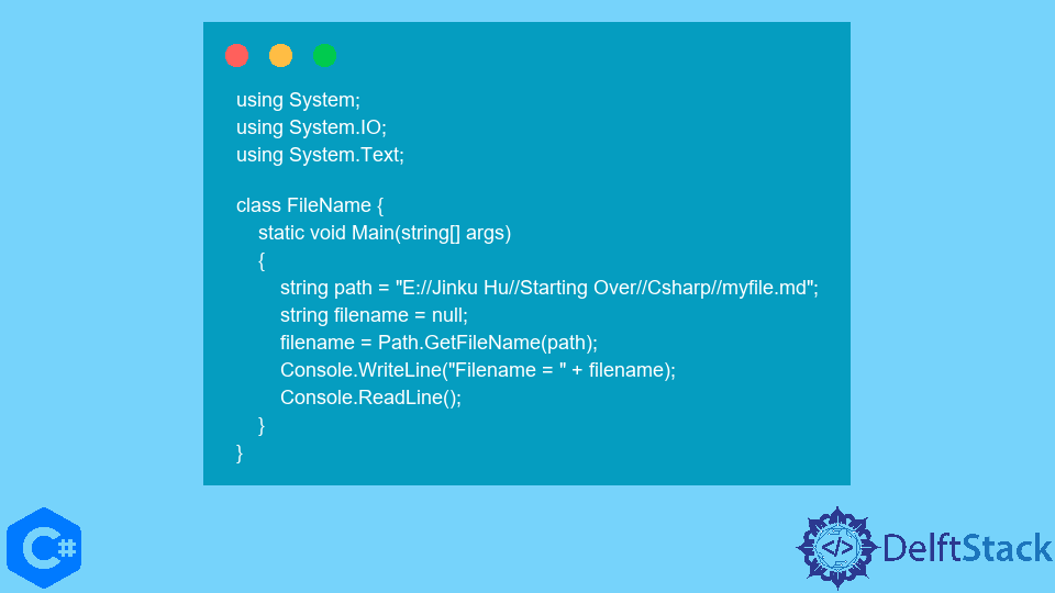 get-file-name-from-the-path-in-c-delft-stack